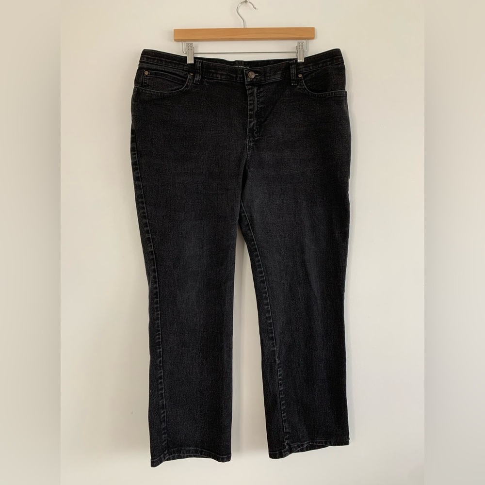 Lee Relaxed Fit Black Denim Jeans